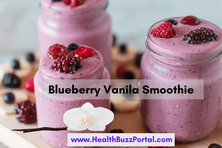 Blueberry Vanilla Smoothie