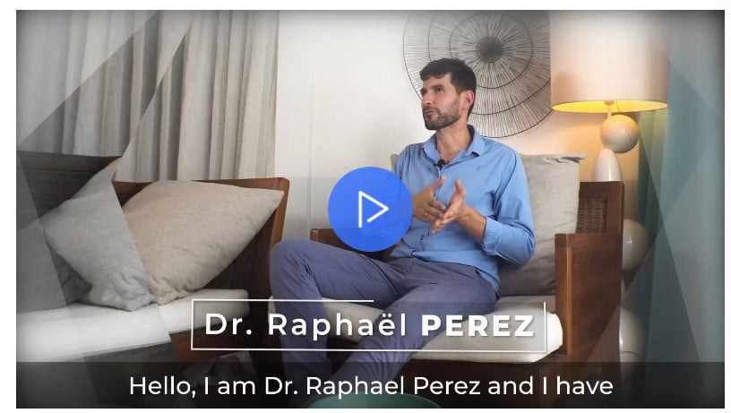 Dr. Raphael Perez appears to be a fake doctor with scam intent